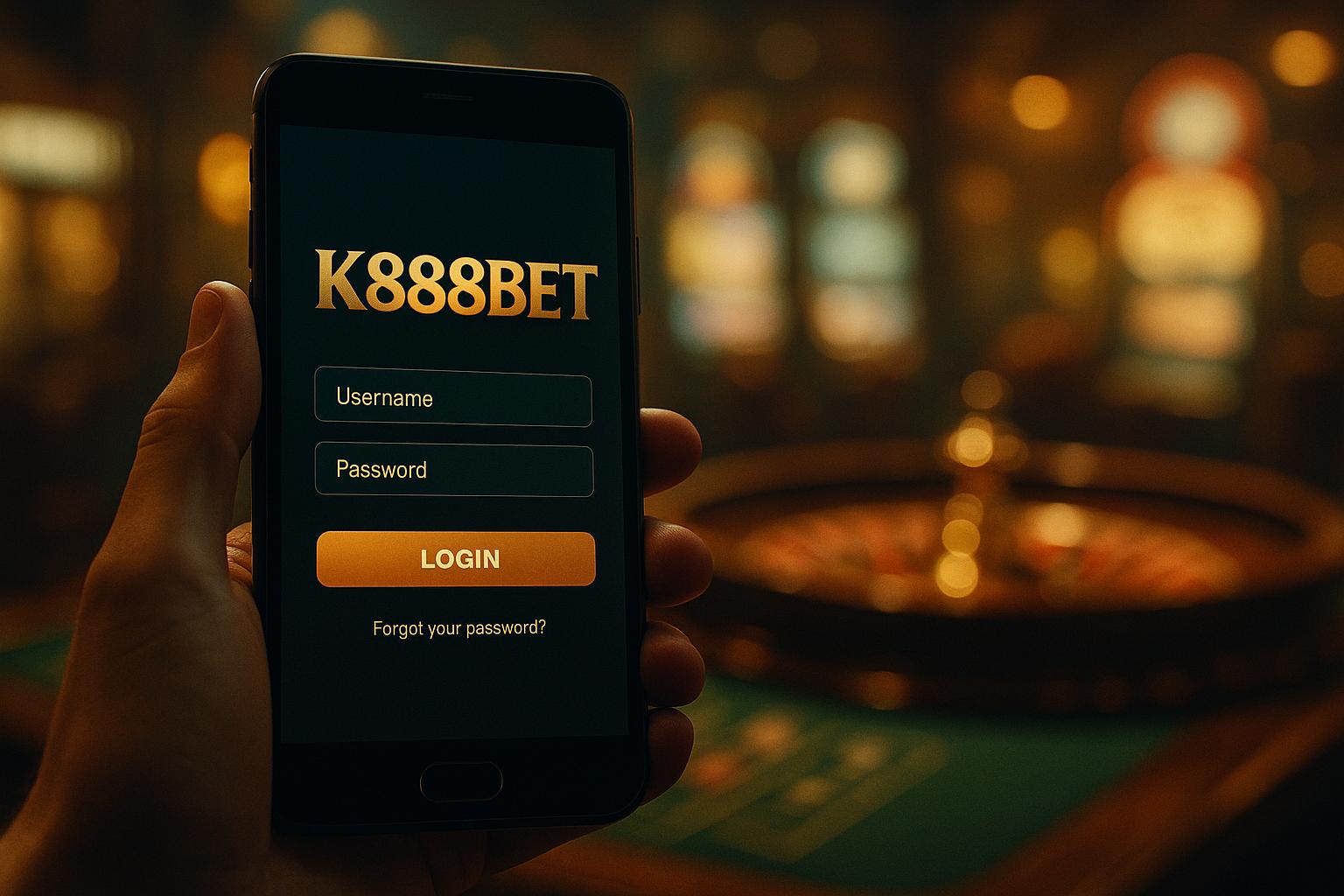 Não Perca tempo, o rRgistro na site K888BET
