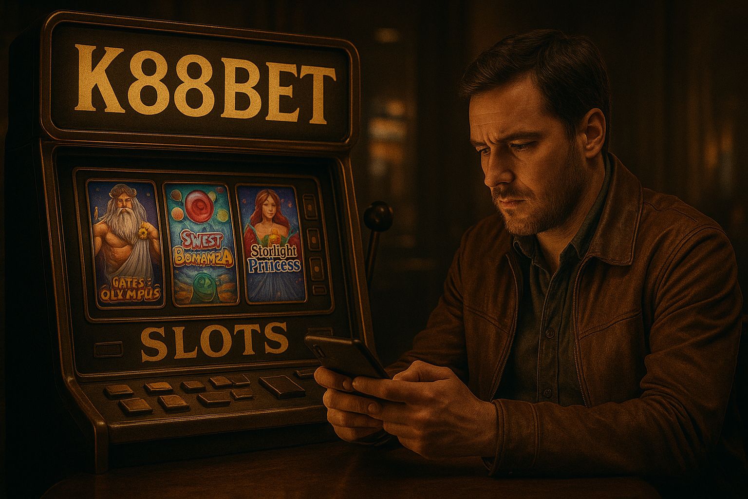 Explore o mundo das slot machines no K888BET Casino